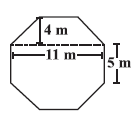 Regular octagon divided into shapes